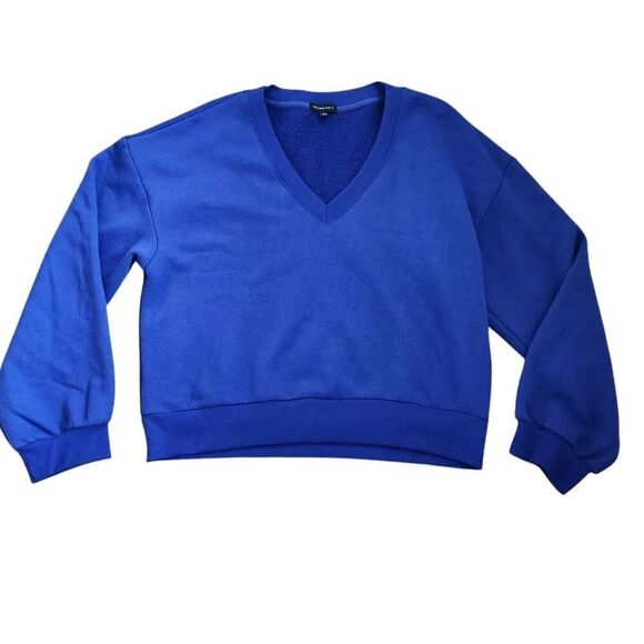 Beyond Yoga Sweatshirt Womens Large Oversized Put Together V Neck Athleticwear W - Picture 2 of 5